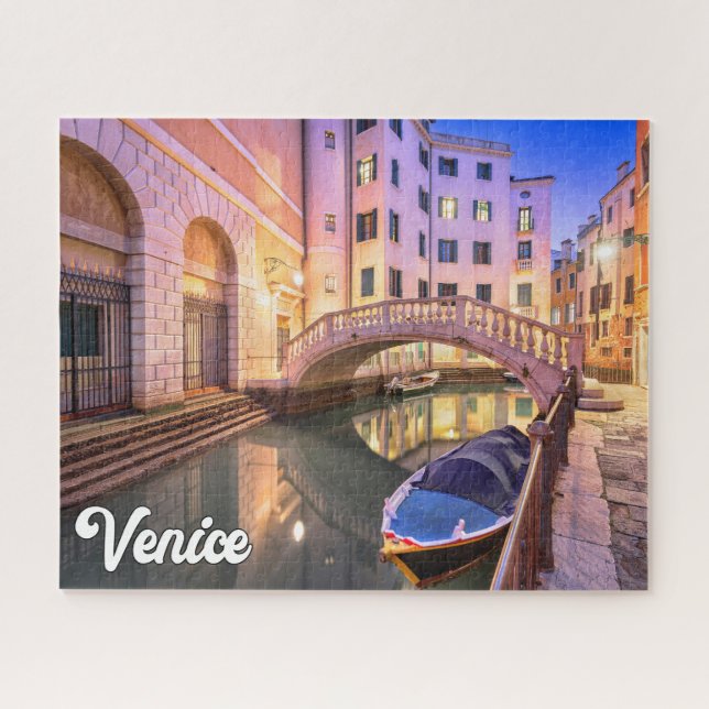 Puzzle Hermosa Ciudad Histórica De Venecia, Italia (Horizontal)