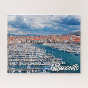 Puzzle Hermosa Ciudad Portuaria De Marsella, Francia