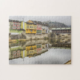 Puzzle Hermosa ciudad rural búlgara
