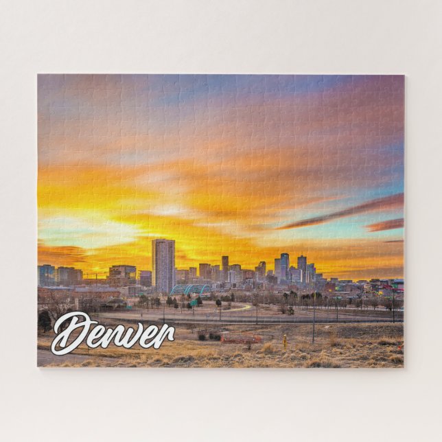 Puzzle Hermosa Denver, Colorado, Estados Unidos (Horizontal)