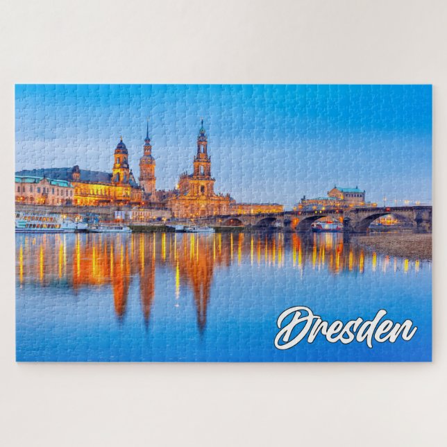 Puzzle Hermosa Dresde, Alemania (Horizontal)