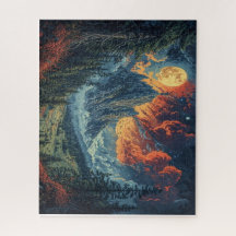 Hermosa escena montañosa