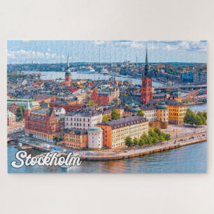 Puzzle Hermosa Estocolmo, Suecia