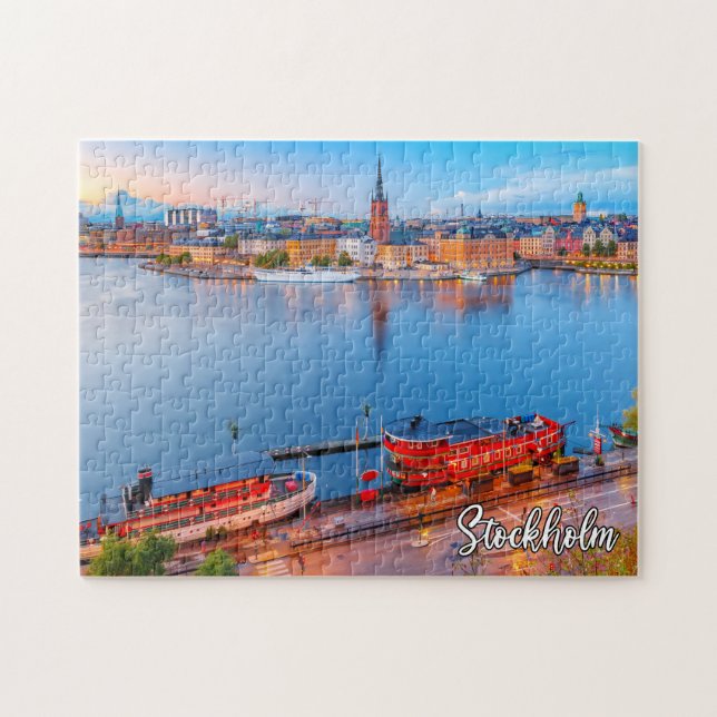 Puzzle Hermosa Estocolmo, Suecia (Horizontal)