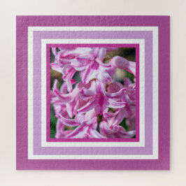 Puzzle Hermosa flor aromática de primavera floreciente