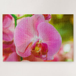 Puzzle Hermosa flor rosa