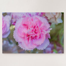 Puzzle Hermosa flor rosa