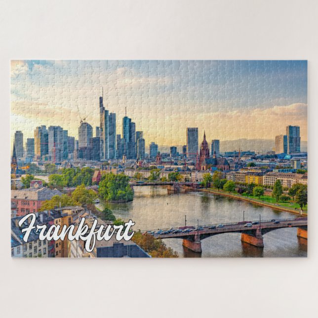 Puzzle Hermosa Frankfurt, Alemania (Horizontal)