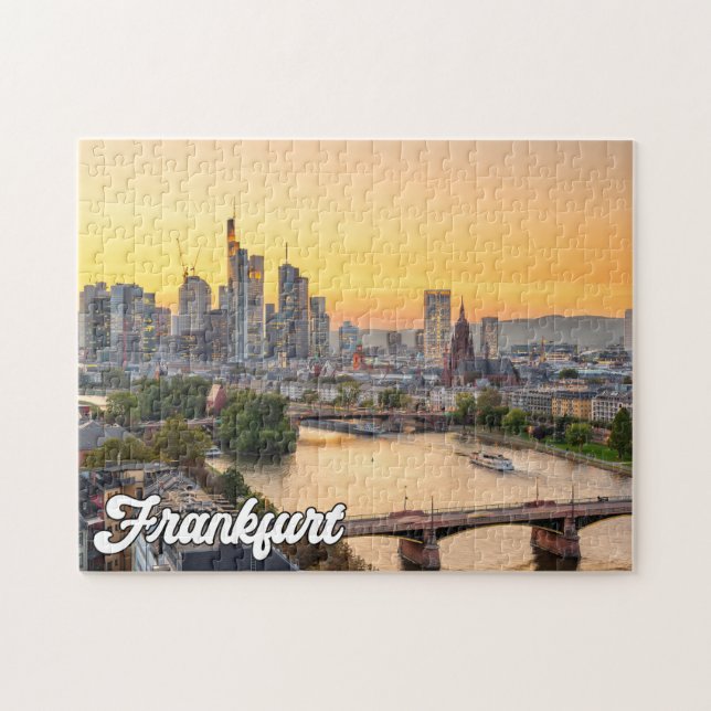 Puzzle Hermosa Frankfurt, Alemania (Horizontal)