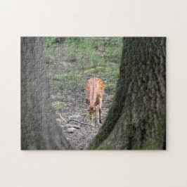 Puzzle Hermosa gacela en el bosque
