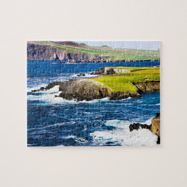 Puzzle Hermosa Irlanda costera (Horizontal)