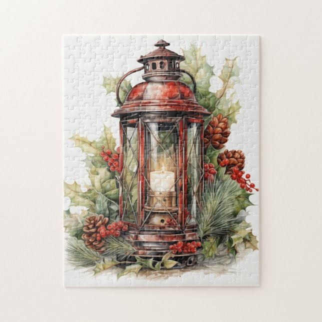 Puzzle Hermosa Lantern Navidades (Vertical)
