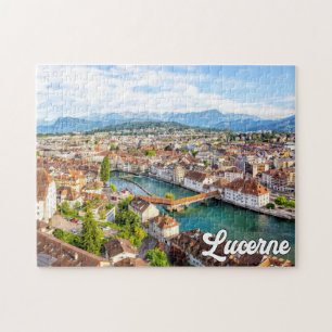 Puzzle Hermosa Lucerna, Suiza