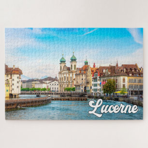 Puzzle Hermosa Lucerna, Suiza