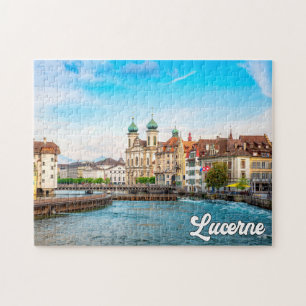 Puzzle Hermosa Lucerna, Suiza