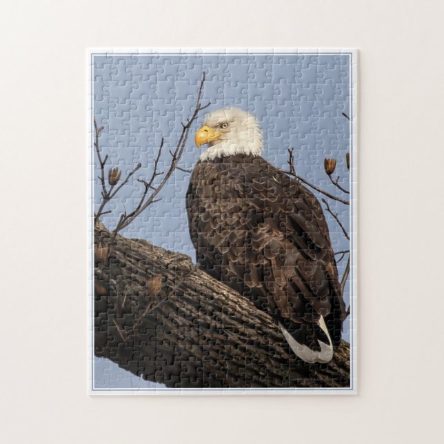 Puzzle Hermosa mamá (Águila) (Vertical)