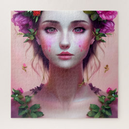 Puzzle Hermosa Mujer Étérea Fantasía Arte