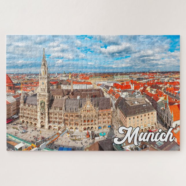 Puzzle Hermosa Munich, Alemania (Horizontal)