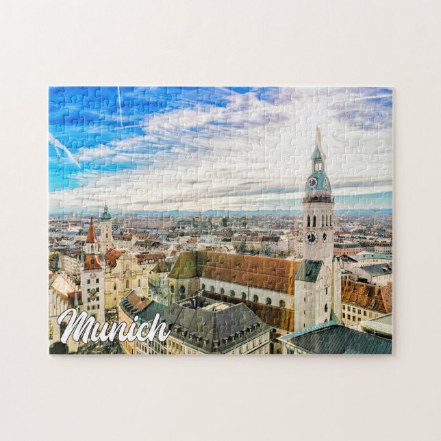 Puzzle Hermosa Munich, Alemania (Horizontal)