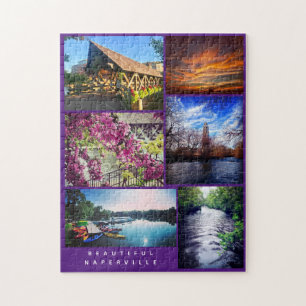 Puzzle Hermosa Naperville - Escenas alrededor de la ciuda