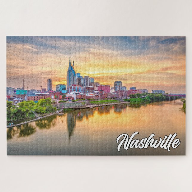 Puzzle Hermosa Nashville, Tennessee, Estados Unidos (Horizontal)