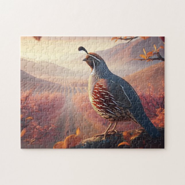 Puzzle Hermosa naturaleza de vida silvestre en California (Horizontal)