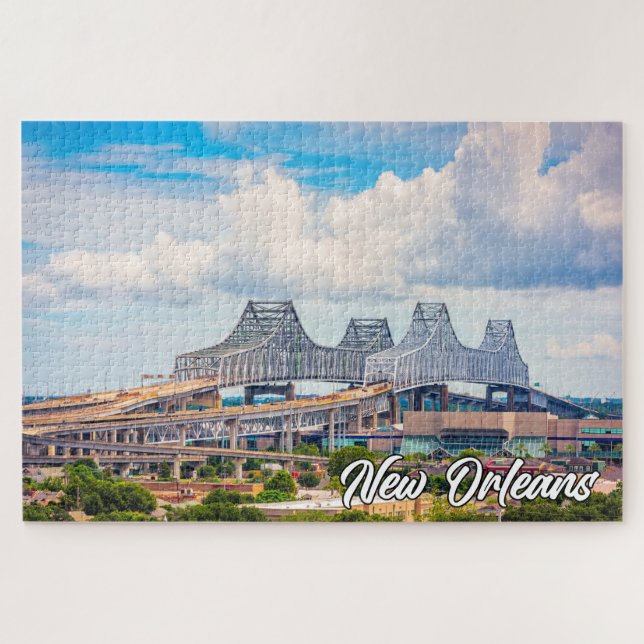 Puzzle Hermosa Nueva Orleans, Luisiana, Estados Unidos (Horizontal)
