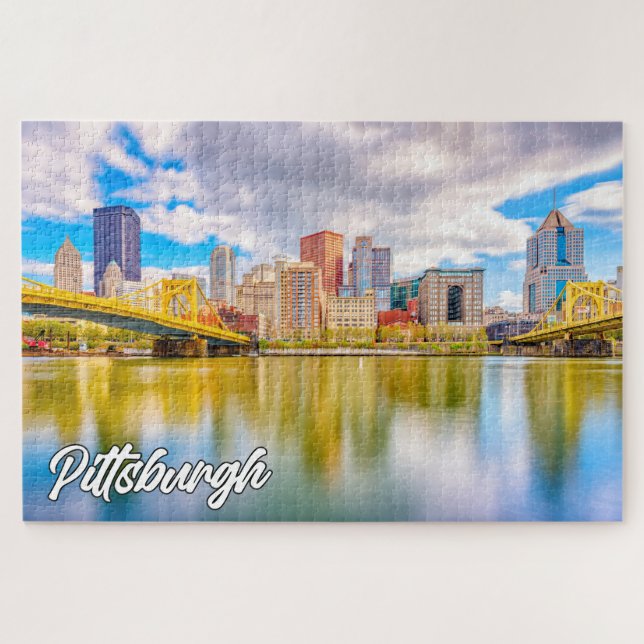Puzzle Hermosa Pittsburgh, Pennsylvania (Horizontal)
