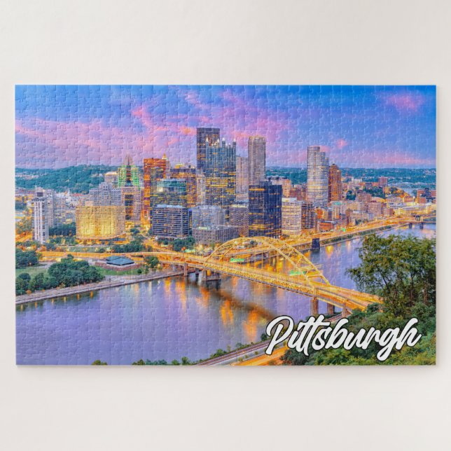 Puzzle Hermosa Pittsburgh, Pennsylvania (Horizontal)
