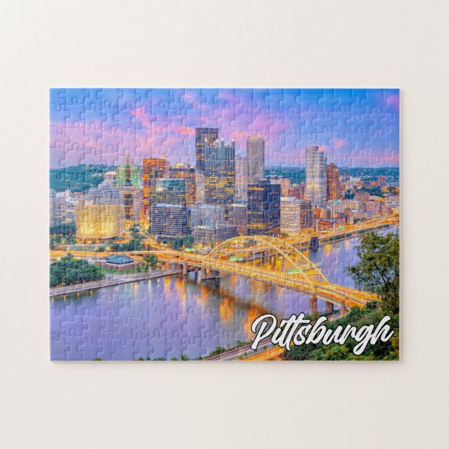 Puzzle Hermosa Pittsburgh, Pennsylvania (Horizontal)