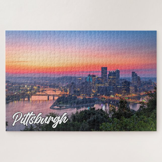 Puzzle Hermosa Pittsburgh, Pennsylvania (Horizontal)