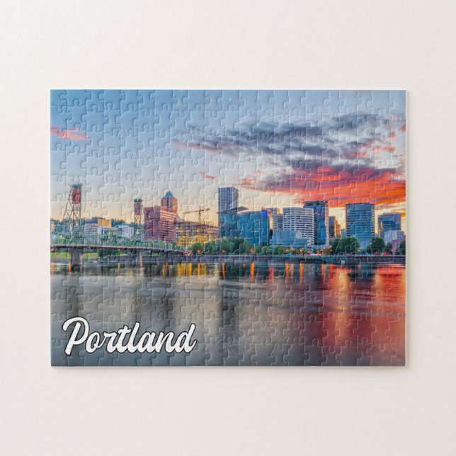 Puzzle Hermosa Portland, Oregón (Horizontal)