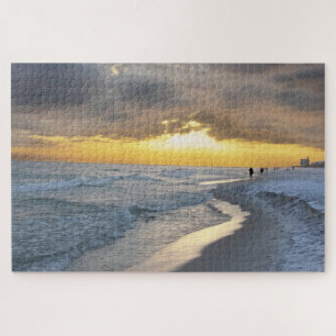 Puzzle Hermosa puesta de sol en Pensacola Beach, Florida