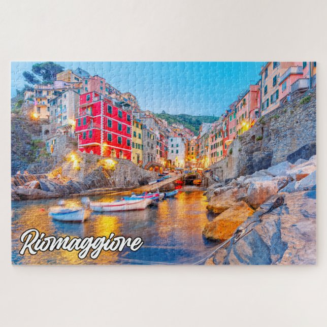 Puzzle Hermosa Riomaggiore, Italia (Horizontal)