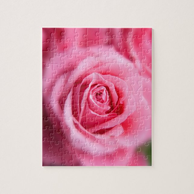 Puzzle Hermosa rosa rosa (Vertical)