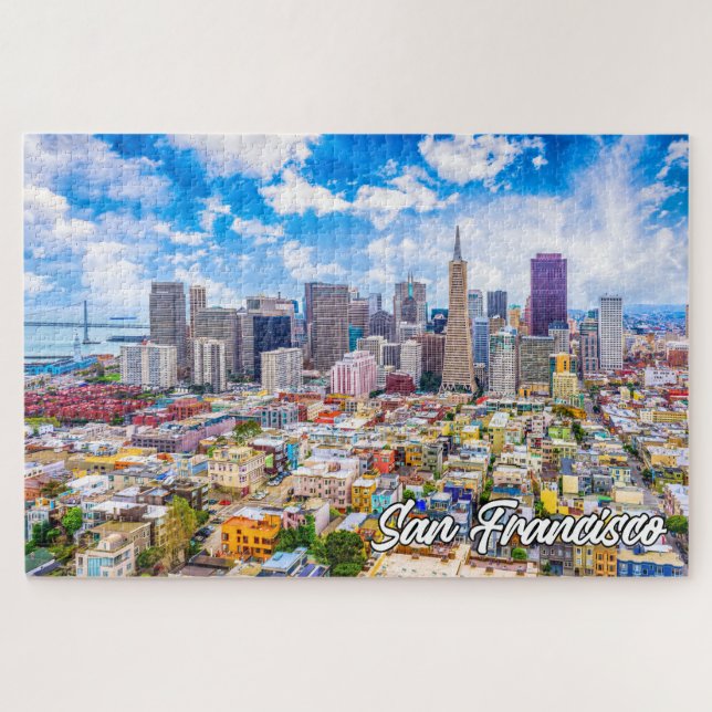 Puzzle Hermosa San Francisco, California, Estados Unidos (Horizontal)