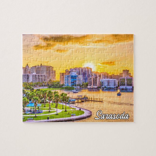 Puzzle Hermosa Sarasoda, Florida, Estados Unidos (Horizontal)