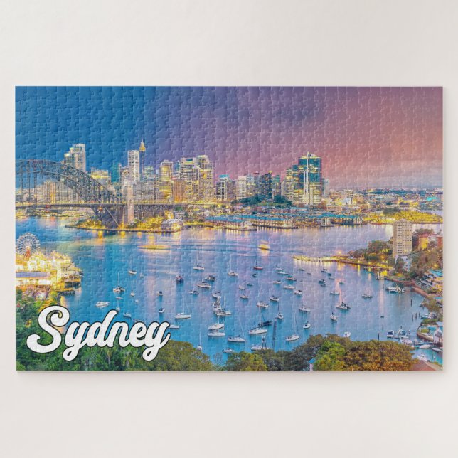 Puzzle Hermosa Sydney, Australia (Horizontal)