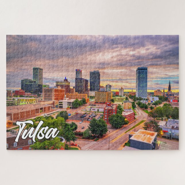 Puzzle Hermosa Tulsa, Oklahoma, Estados Unidos (Horizontal)