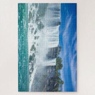 Puzzle Hermosas cataratas del Niágara a mediodía