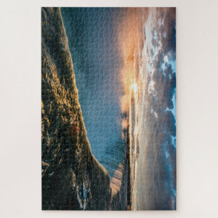 Puzzle Hermosas cataratas del Niágara al amanecer