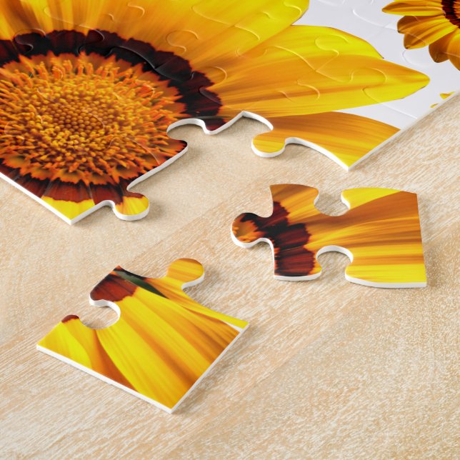 Puzzle Hermosas flores amarillas (Lado)