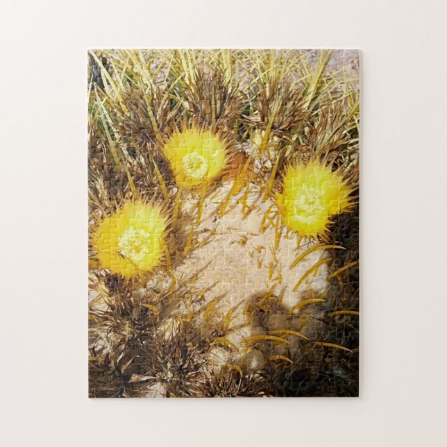 Puzzle Hermosas flores de Cactus (Vertical)