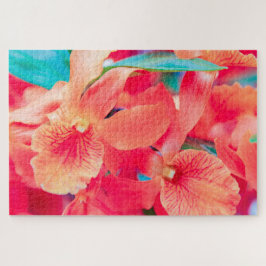 Puzzle Hermosas flores rojas