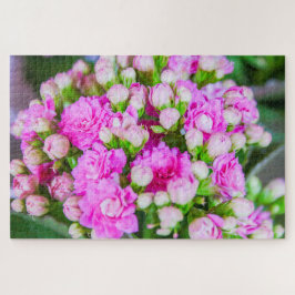 Puzzle Hermosas flores rosas y blancas