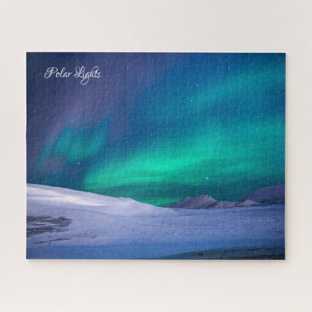 Puzzle Hermosas luces polares (Horizontal)