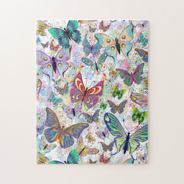 Puzzle Hermosas mariposas (Vertical)