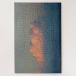 Puzzle Hermosas nubes cumulonimbus al atardecer en Hawaii