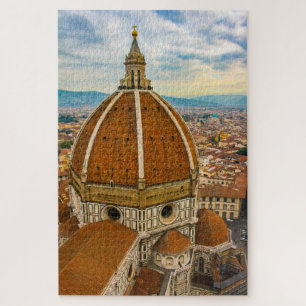 Puzzle Hermosas vistas a la catedral, Florencia, Italia