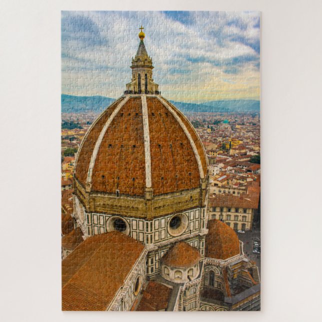 Puzzle Hermosas vistas a la catedral, Florencia, Italia (Vertical)
